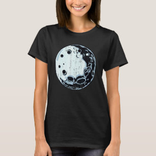 T-shirt Lune Lunar Art Humour Femmes Fières