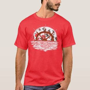 T-shirt Lune Lune Voilier Volant Voilier Boa
