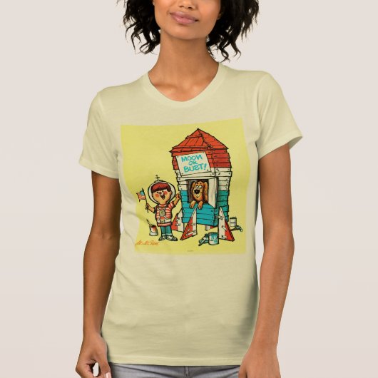 T-shirt Lune ou buste ! (Devant)