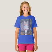 T-shirt Lune Rabbit Kawaii Poupée (Devant entier)