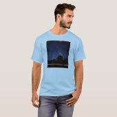 T-shirt lune rouge (Devant entier)