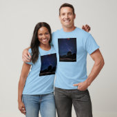 T-shirt lune rouge (Unisexe)