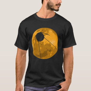 T-shirt Lune satellite