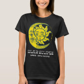 T-shirt Lune Solaire Eclipse 2024 Totalité Avril 8 Femmes (Devant)