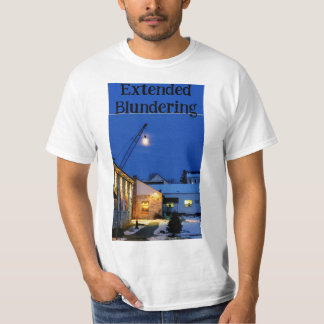 T-shirt Lune sur le crochet- Étendue Blacking