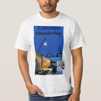 T-shirt Lune sur le crochet- Étendue Blacking