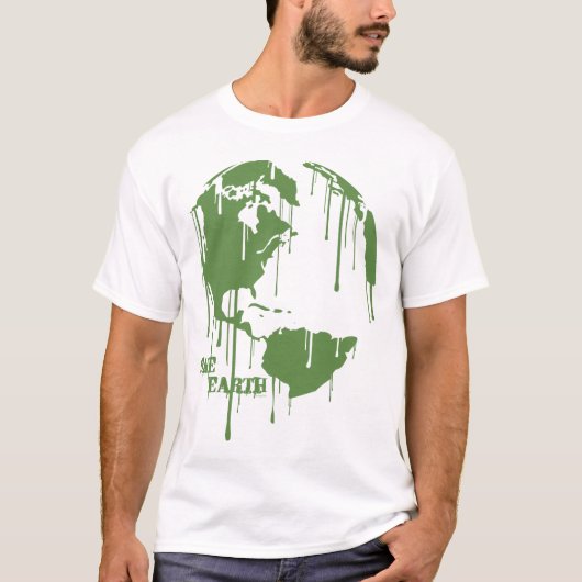 T-shirt L'une terre (Devant)