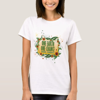 T-shirt L'une terre une occasion