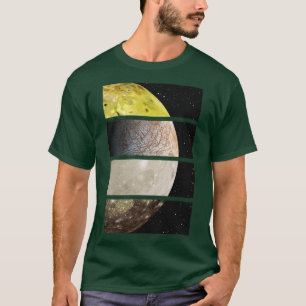 T-shirt Lunes de Galilée de Jupiter