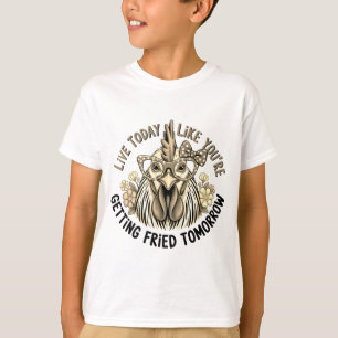 T-shirt Lunettes de coq drôle Citation motivationnelle