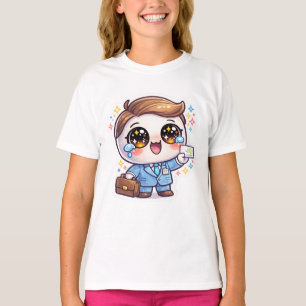 T-shirt Lunettes de docteur médical Kawaii mignonnes tenue