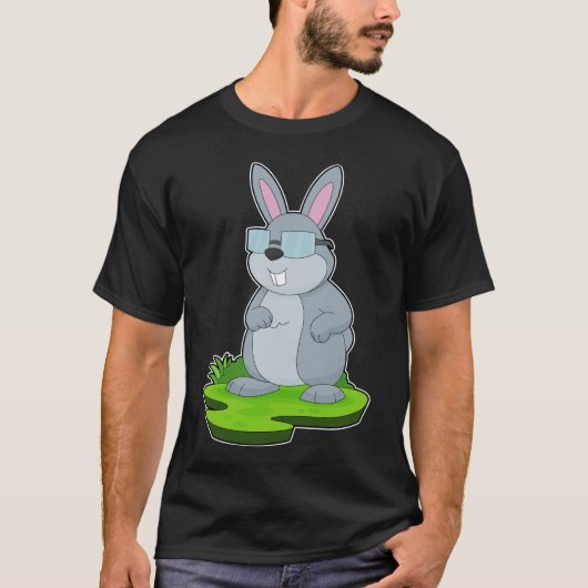 T-shirt Lunettes de lapin (Devant)