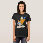 T-shirt Lunettes de natation de plongée Fox Diver (Devant entier)