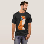 T-shirt Lunettes de renard (Devant entier)