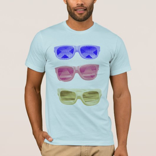 T-shirt lunettes de soleil (Devant)