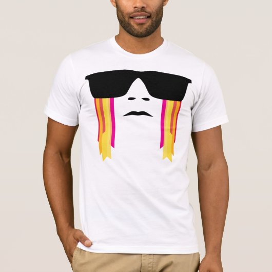 T-shirt lunettes de soleil (Devant)