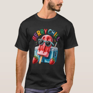 T-shirt Lunettes de soleil à la glace à l'eau aux fruits a