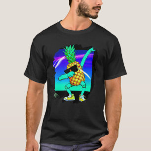 T-shirt Lunettes de soleil Aloha Ananas Dabbing Danse Plag