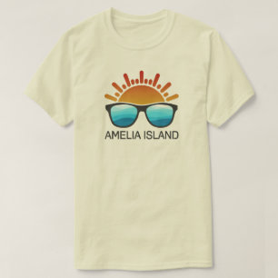 T-shirt Lunettes de soleil Amelia Island Floride