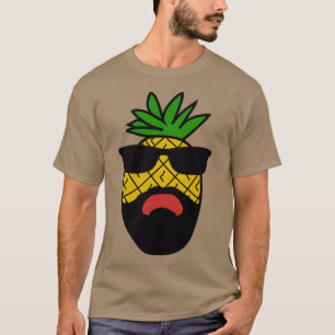 T-shirt Lunettes de soleil ananas Fruit à poils Mode 2