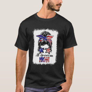 T-shirt Lunettes de soleil Bleached All American Mama Drap
