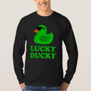 T-shirt Lunettes de soleil Canard en Caoutchouc Lucky Duck