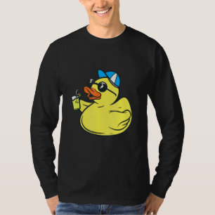 T-shirt Lunettes de soleil Canard en Caoutchouc Mignon - C