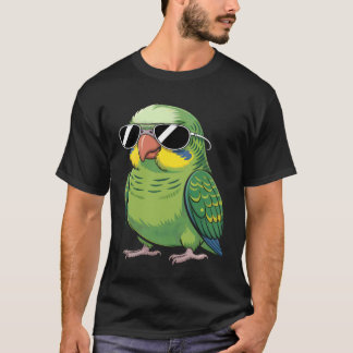 T-shirt Lunettes de soleil Cool Budgie
