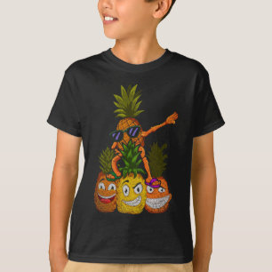 T-shirt Lunettes de soleil cool Fruit d'été exotique Dabbi