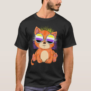 T-shirt Lunettes de soleil Cool Gay Pride Mois de la fiert