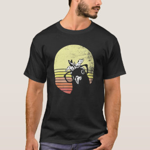T-shirt Lunettes de soleil couché rétro au poulet
