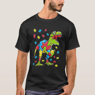 T-shirt Lunettes de soleil Cute T Rex Dinosaur Sensibilisa