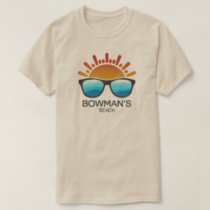 T-shirt Lunettes de soleil de Bowman's Beach Floride