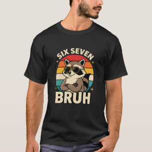T-shirt Lunettes de soleil de Raton laveur Bruh Six Sept M