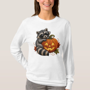 T-shirt Lunettes de soleil de Raton laveur d'Halloween Bro