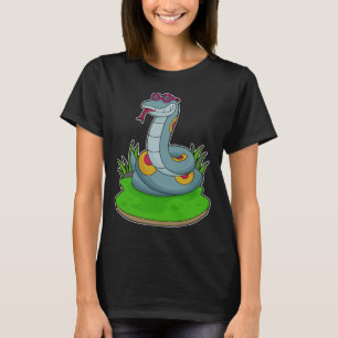 T-shirt Lunettes de soleil de serpent