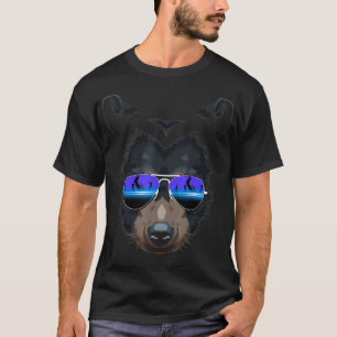 T-shirt Lunettes de soleil DJ Bear Grizzly