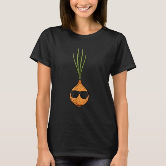 T-shirt Lunettes de soleil d'oignon Shallot Vegeterian Far (Devant)