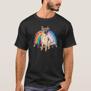 T-shirt Lunettes de soleil Drapeau arc-en-ciel LGBT Fierté