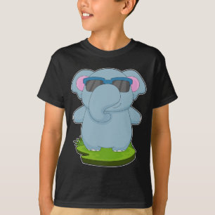 T-shirt Lunettes de soleil éléphant