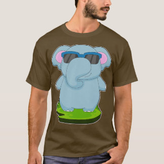 T-shirt Lunettes de soleil éléphant