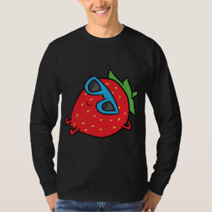T-shirt Lunettes de soleil Fruit d'été fraise
