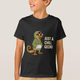 T-shirt Lunettes de soleil Gecko drôle Graphique Lézard