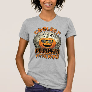 T-shirt Lunettes de soleil hallowen effrayantes de champ d