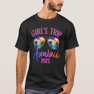 T-shirt Lunettes de soleil Hawaï Hawaïen 2023 pour filles