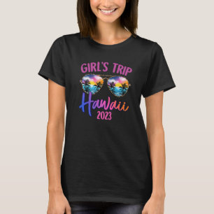 T-shirt Lunettes de soleil Hawaï Hawaïen 2023 pour filles