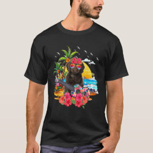 T-shirt Lunettes de soleil Hawaïennes Florales Sproodle Jo