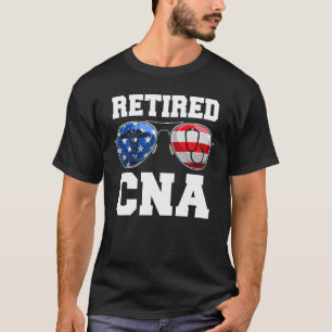 T-shirt Lunettes de soleil Infirmière Cna retraitée Retrai