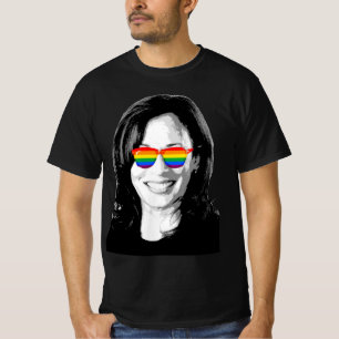 T-shirt Lunettes de soleil Kamala Harris Rainbow