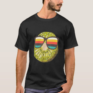 T-shirt Lunettes de soleil Kiwi Fruits Hommes Femmes Enfan